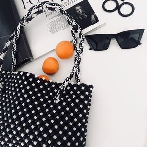 VINTAGE | trendy beaded bag purse